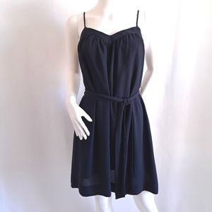Banana Republic Navy Spaghetti Strap Dress
